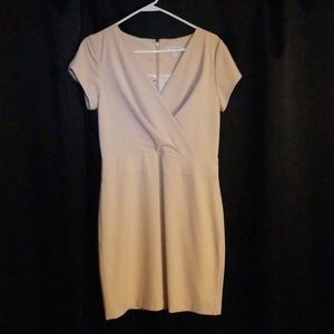 Boston proper tan dress